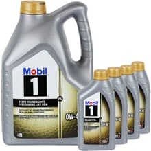 1x5L+4x1L MOBIL 1 FS 0W40 MOTORÖL passend für VW 502.00 MB 229.5 PORSCHE A40