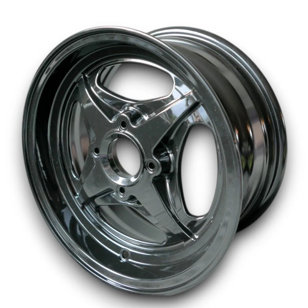 26R Style Leichtmetallfelgen schwarz für Lotus 7 6x13 ET 27