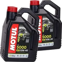 2x 4L MOTUL 5000 4T 10W-40 ÖL MOTORRADÖL 10W40 MOTORÖL MOTORRAD ÖL MA2 API SM SL