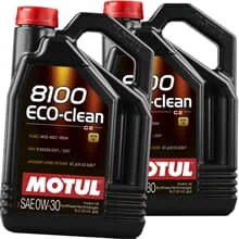 2x 5L MOTUL 8100 ECO CLEAN 0W30 ÖL MOTORÖL ACEA C2 WSS M2C 950 A EURO 4 5 6 ÖL
