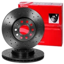 2x brembo BREMSSCHEIBEN 315mm HINTEN passend für OPEL ASTRA J GTC OPC