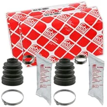 2x FEBI ACHSMANSCHETTENSATZ VORDERACHSE passend für FORD FOCUS I SCHALTGETRIEBE