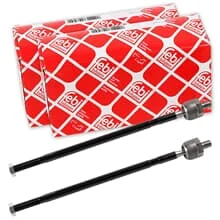 2x FEBI AXIALGELENK SPURSTANGE VORDERACHSE LINKS RECHTS für GOLF 3 VENTO CORRADO