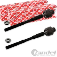 2x FEBI AXIALGELENK SPURSTANGE VORDERACHSE LINKS RECHTS für RENAULT KOLEOS I