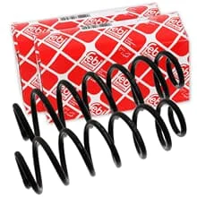 2x FEBI FAHRWERKSFEDER HINTEN für VW TOURAN + VAN SKODA OCTAVIA II KOMBI 1.9 2.0