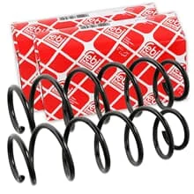 2x FEBI FAHRWERKSFEDER HINTERACHSE LINKS RECHTS für MERCEDES A-KLASSE W169