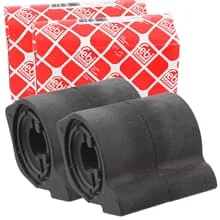 2x FEBI LAGERUNG STABILISATOR VORDERACHSE LINKS RECHTS für CITRÖEN C2 ENTERPRISE