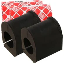 2x FEBI LAGERUNG STABILISATOR VORDERACHSE passend für RENAULT TWINGO 2 TURBO