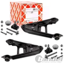 2x FEBI QUERLENKER-SATZ + TRAGGELENK VORNE passend für SMART FORTWO 450 452