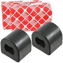 2x FEBI STABILISATORLAGER HINTERACHSE LINKS RECHTS für PEUGEOT 605 607 AB BJ 98