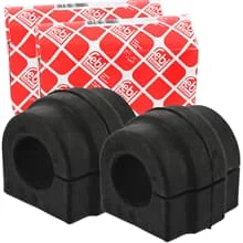 2x FEBI STABILISATORLAGER HINTERACHSE LINKS RECHTS für X5 E53 XDRIVE 2000-2006