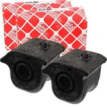 2x FEBI STABILISATORLAGER VORDERACHSE LINKS für TOYOTA RAV 4 III BIS 08.2008