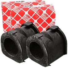 2x FEBI STABILISATORLAGER VORDERACHSE LINKS RECHTS für ISUZU D-MAX I PRITSCHE