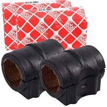 2x FEBI STABILISATORLAGER VORDERACHSE LINKS RECHTS für LAND ROVER RANGE ROVER