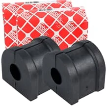 2x FEBI STABILISATORLAGER VORDERACHSE LINKS RECHTS passend für BMW X3 E83 xDRIVE