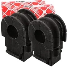 2x FEBI STABILISATORLAGER VORDERACHSE LINKS RECHTS passend für NISSAN X-TRAIL