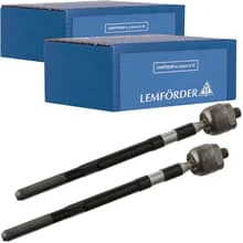 2x LEMFÖRDER AXIALGELENK SPURSTANGE für FORD FIESTA V FIESTA VAN FUSION MAZDA 2