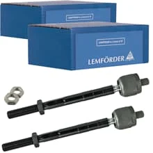 2x LEMFÖRDER AXIALGELENK SPURSTANGE für RENAULT LAGUNA II GRANDTOUR KG0/1