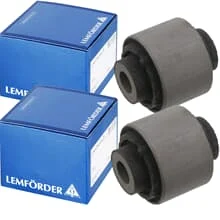 2x LEMFÖRDER QUERLENKERLAGERUNG HINTERACHSE für VW GOLF IV SKODA OCTAVIA AUDI A3