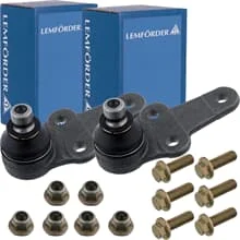 2x LEMFÖRDER TRAGGELENK VORDERACHSE FÜR FORD FIESTA 3+4 KA COURIER MAZDA 121 3