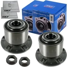 2x SKF RADLAGER-SATZ RADNABE HINTEN für CITROEN JUMPY OPEL VIVARO PEUGEOT EXPERT