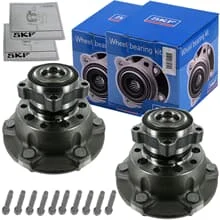 2x SKF RADLAGER-SATZ RADNABE VORNE passend für 6-LOCH-FELGE FORD TRANSIT V363