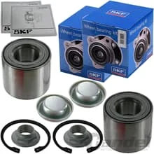 2x SKF RADLAGER SET SATZ RADLAGERSATZ HINTEN für 1.2 TCe 1.5 dCi RENAULT CLIO IV