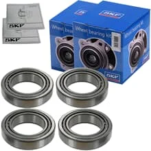 2x SKF RADLAGER SET SATZ RADLAGERSATZ HINTEN für FORD TRANSIT Bj: 2000-2014
