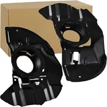 2x SPRITZBLECH ANKERBLECH BREMSSCHEIBE VORNE passend für BMW 3er E46 Z4 E85