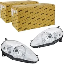2x TYC H4 SCHEINWERFER LINKS+RECHTS für FIAT GRANDE PUNTO BIS 08.08 VOR FACELIFT