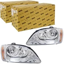 2x TYC H7/H1 SCHEINWERFER LINKS+RECHTS CHROM für FORD FOCUS II BIS BAUJAHR 02.08