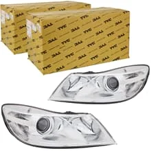 2x TYC H7/H1 SCHEINWERFER LINKS+RECHTS für SKODA OCTAVIA II AB 11.2008 FACELIFT