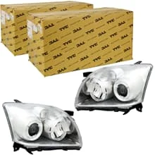 2x TYC H7/H1 SCHEINWERFER LINKS+RECHTS LWR MIT MOTOR für TOYOTA AVENSIS FACELIFT