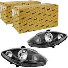 2x TYC H7/H1 SCHEINWERFER LINKS+RECHTS MIT LWR für SEAT ALTEA LEON BIS 03.2009