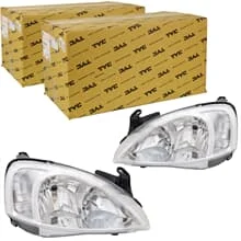 2x TYC H7/H7 SCHEINWERFER LINKS+RECHTS für OPEL CORSA C COMBO VOR 2003 FACELIFT