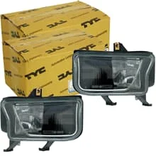 2x TYC NEBELSCHEINWERFER LINKS+RECHTS H3 MIT LAMPENTRÄGER passend für FIAT PUNTO