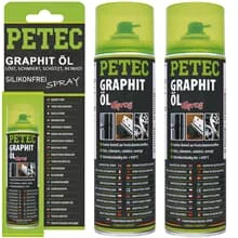 2x500mL PETEC GRAPHIT-ÖL MULTIFUNKTION KRIECHÖL ROSTLÖSER SCHMIERSTOFF UNIVERSAL