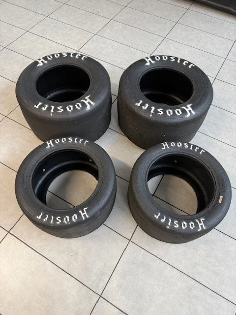 4 hoosier tyres little used