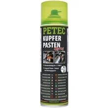 500 mL PETEC KUPFERPASTE SPRAY COOPER BREMSENSPRAY SCHMIERPASTE SCHRAUBE FLANSCH