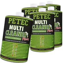6x 82100 PETEC MULTI-CLEANER 1000 ML FLÜSSIG UNIVERSAL REINIGER VERDÜNNER DOSE
