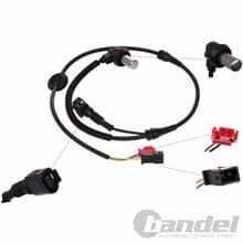 ABS-SENSOR DREHZAHL-GEBER RADDREHZAHL VORN LINKS RECHTS für AUDI A6 4B C5 +AVANT
