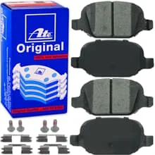 ATE BREMSBELÄGE HINTERACHSE passend für FIAT PANDA VAN 0.9 - 1.3 D MULTIJET 4X4