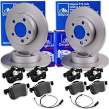 ATE BREMSSCHEIBEN + BELÄGE VORNE + HINTEN passend für BMW 3er E36 316/318