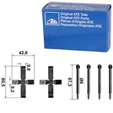 ATE MONTAGESATZ BREMSBELÄGE HINTERACHSE FÜR VOLVO 140 164 240 260 740 760 850