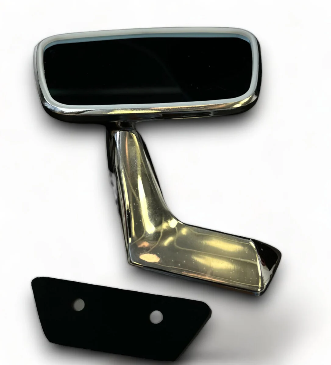 Außenspiegel Spiegel Chrom mit Spiegelglas links für Mercedes Benz W114 W115