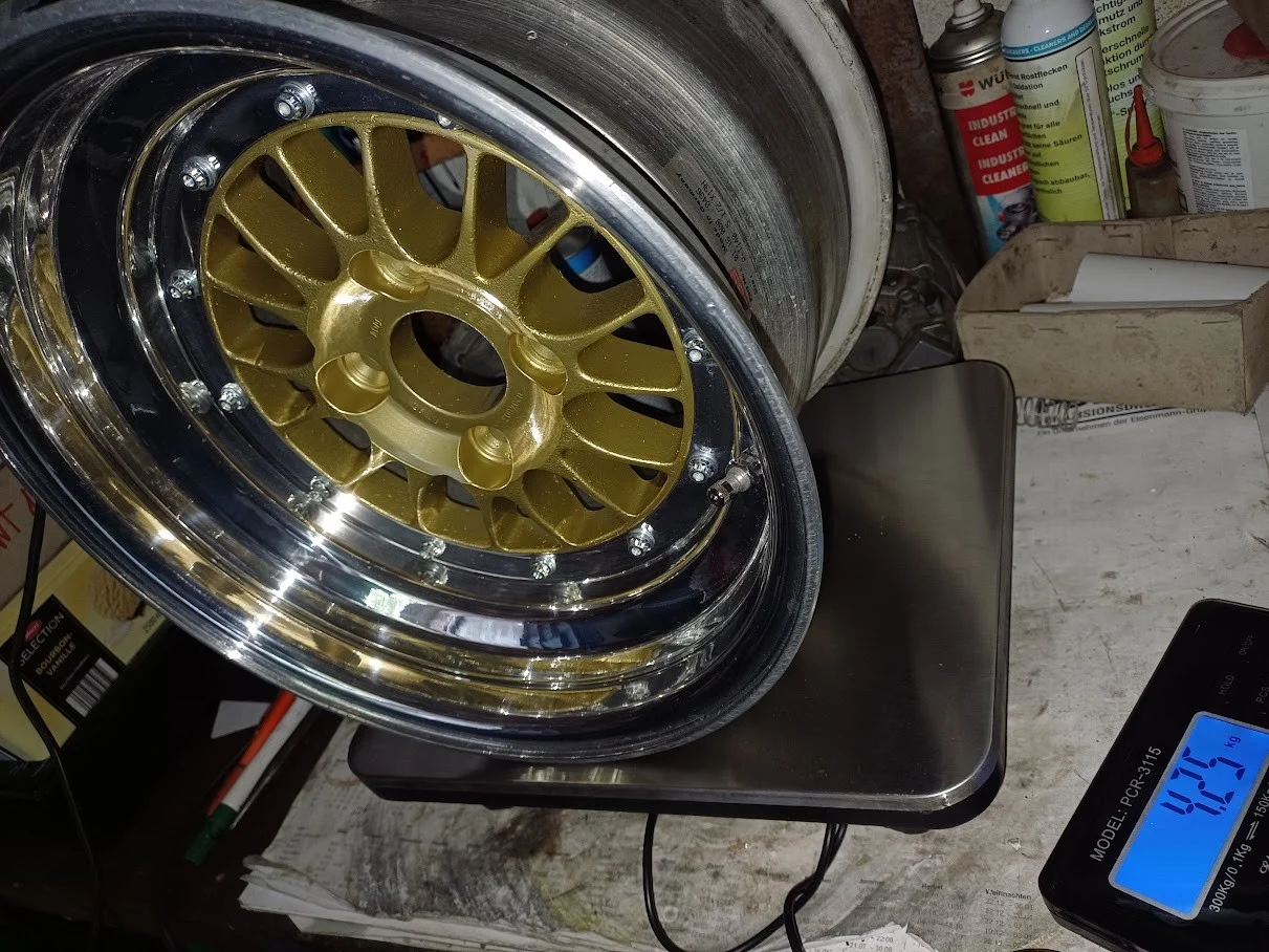 BBS E04 Felgensterne Formel ADAC 4x100 restauriert