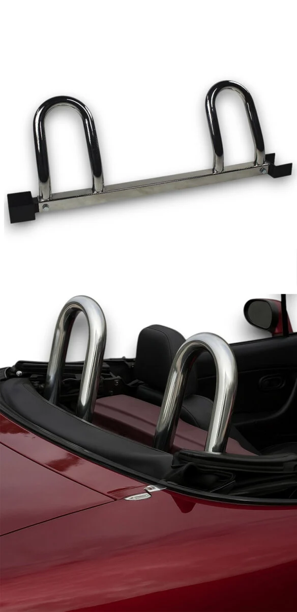 Überrollbügel für MG MGF & MG TF Limited Edition (1996-2002) Chrom