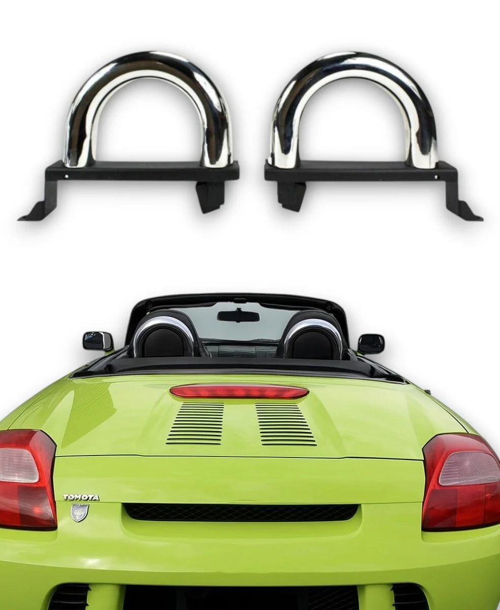 Überrollbügel für Toyota MR2 W3 Spyder (1999-2007) Chrom