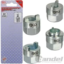 BGS STOßDÄMPFER-ZAPFEN-SCHLÜSSEL-NUSS FEDERBEIN-EINSATZ-SET für AUDI VW MERCEDES