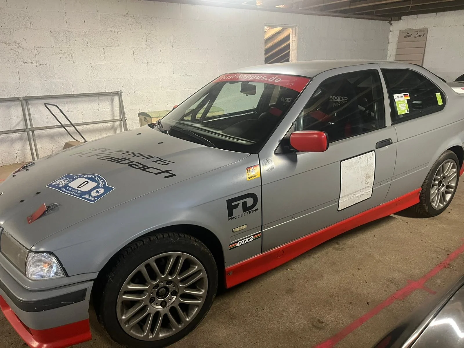 BMW E36 323ti compact Rallye NAVC DMSB